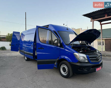 Синий Мерседес Sprinter, объемом двигателя 2.2 л и пробегом 297 тыс. км за 21900 $, фото 41 на Automoto.ua