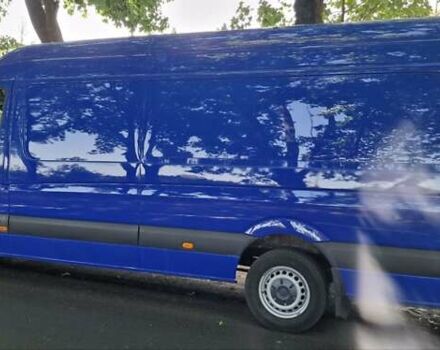 Синий Мерседес Sprinter, объемом двигателя 3 л и пробегом 293 тыс. км за 31800 $, фото 5 на Automoto.ua