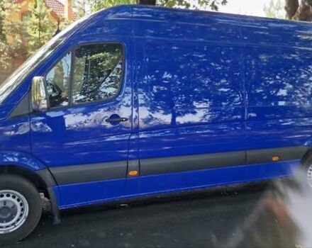 Синий Мерседес Sprinter, объемом двигателя 3 л и пробегом 293 тыс. км за 31800 $, фото 2 на Automoto.ua