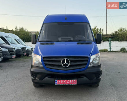Синий Мерседес Sprinter, объемом двигателя 2.2 л и пробегом 297 тыс. км за 21900 $, фото 5 на Automoto.ua