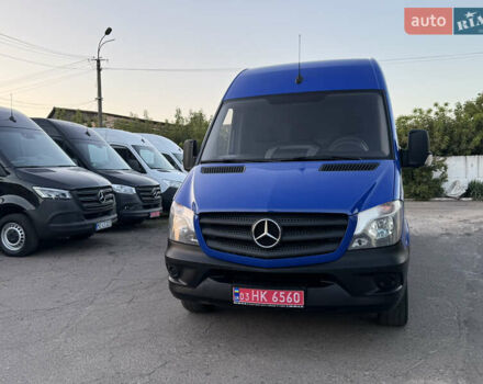 Синий Мерседес Sprinter, объемом двигателя 2.2 л и пробегом 297 тыс. км за 21900 $, фото 4 на Automoto.ua