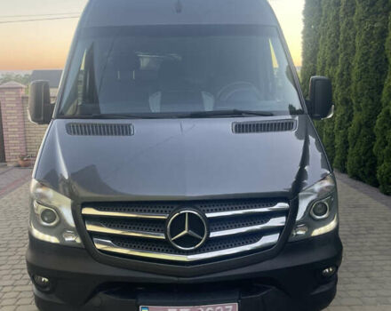 Синий Мерседес Sprinter, объемом двигателя 3 л и пробегом 411 тыс. км за 28000 $, фото 2 на Automoto.ua