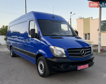 Синий Мерседес Sprinter, объемом двигателя 2.2 л и пробегом 297 тыс. км за 21900 $, фото 6 на Automoto.ua