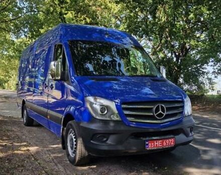 Синий Мерседес Sprinter, объемом двигателя 3 л и пробегом 293 тыс. км за 31800 $, фото 39 на Automoto.ua