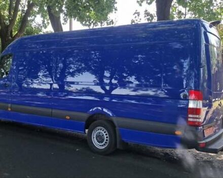 Синий Мерседес Sprinter, объемом двигателя 3 л и пробегом 293 тыс. км за 31800 $, фото 12 на Automoto.ua