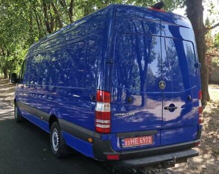 Синий Мерседес Sprinter, объемом двигателя 3 л и пробегом 293 тыс. км за 31800 $, фото 11 на Automoto.ua