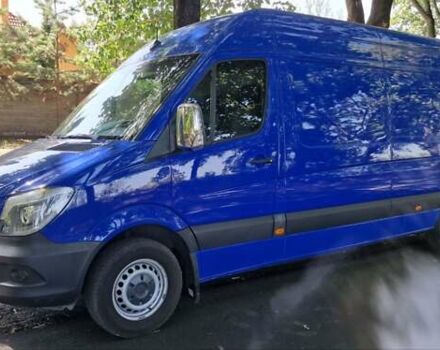 Синий Мерседес Sprinter, объемом двигателя 3 л и пробегом 293 тыс. км за 31800 $, фото 3 на Automoto.ua