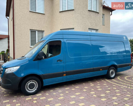 Синий Мерседес Sprinter, объемом двигателя 2.2 л и пробегом 288 тыс. км за 32000 $, фото 7 на Automoto.ua