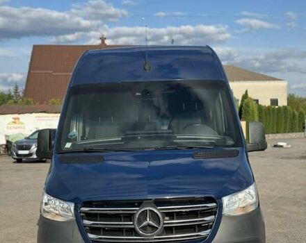 Синий Мерседес Sprinter, объемом двигателя 2.14 л и пробегом 256 тыс. км за 25700 $, фото 11 на Automoto.ua