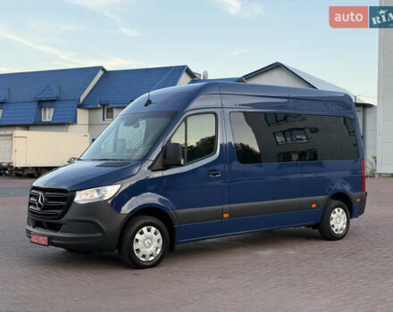 Синий Мерседес Sprinter, объемом двигателя 2.2 л и пробегом 271 тыс. км за 25999 $, фото 9 на Automoto.ua