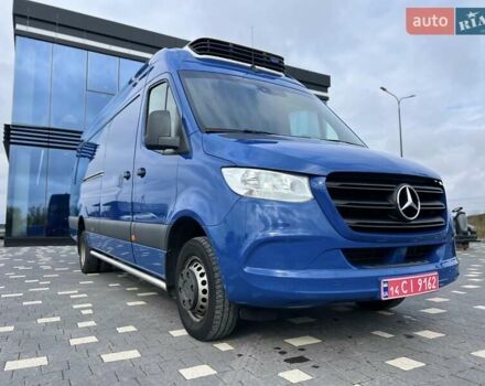 Синий Мерседес Sprinter, объемом двигателя 3 л и пробегом 201 тыс. км за 59000 $, фото 14 на Automoto.ua