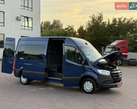 Синий Мерседес Sprinter, объемом двигателя 2.2 л и пробегом 271 тыс. км за 25999 $, фото 57 на Automoto.ua