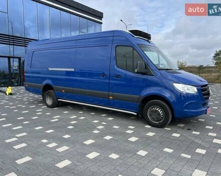 Синий Мерседес Sprinter, объемом двигателя 3 л и пробегом 201 тыс. км за 59000 $, фото 2 на Automoto.ua