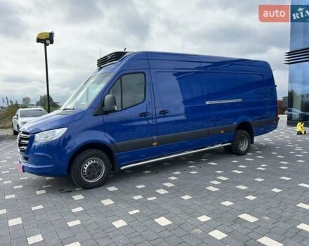 Синий Мерседес Sprinter, объемом двигателя 3 л и пробегом 201 тыс. км за 59000 $, фото 11 на Automoto.ua