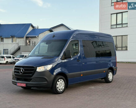 Синий Мерседес Sprinter, объемом двигателя 2.2 л и пробегом 271 тыс. км за 25999 $, фото 7 на Automoto.ua