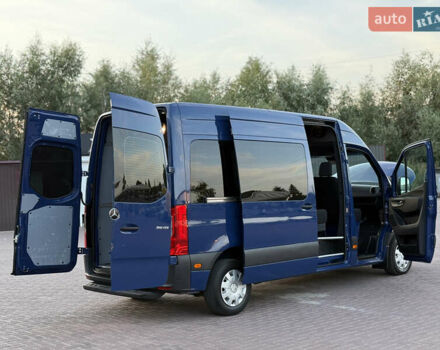 Синий Мерседес Sprinter, объемом двигателя 2.2 л и пробегом 271 тыс. км за 25999 $, фото 55 на Automoto.ua