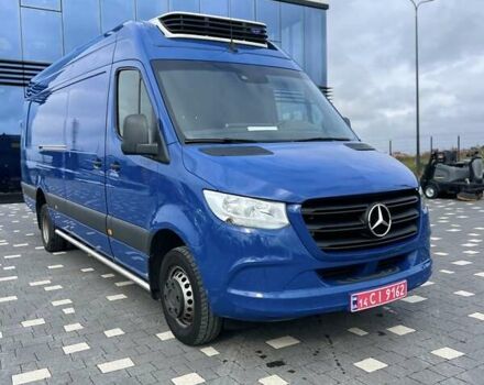 Синий Мерседес Sprinter, объемом двигателя 3 л и пробегом 201 тыс. км за 59000 $, фото 1 на Automoto.ua