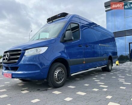 Синий Мерседес Sprinter, объемом двигателя 3 л и пробегом 201 тыс. км за 59000 $, фото 12 на Automoto.ua