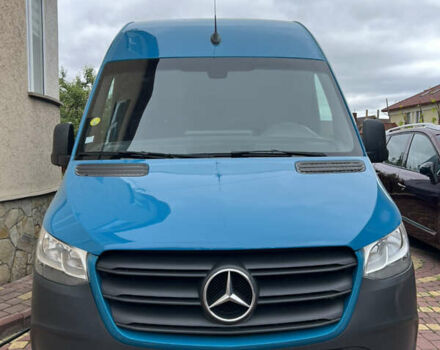 Синий Мерседес Sprinter, объемом двигателя 2.2 л и пробегом 288 тыс. км за 32000 $, фото 1 на Automoto.ua