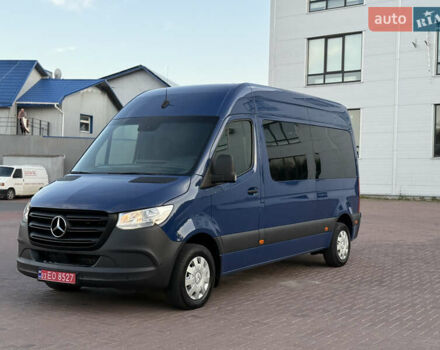 Синий Мерседес Sprinter, объемом двигателя 2.2 л и пробегом 271 тыс. км за 25999 $, фото 8 на Automoto.ua