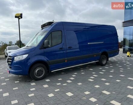 Синий Мерседес Sprinter, объемом двигателя 3 л и пробегом 201 тыс. км за 59000 $, фото 10 на Automoto.ua