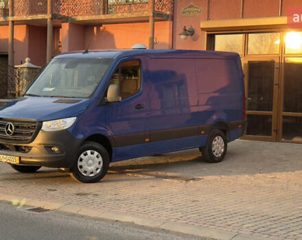 Синий Мерседес Sprinter, объемом двигателя 2.2 л и пробегом 252 тыс. км за 26474 $, фото 9 на Automoto.ua