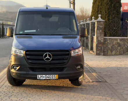 Синий Мерседес Sprinter, объемом двигателя 2.2 л и пробегом 252 тыс. км за 26800 $, фото 15 на Automoto.ua