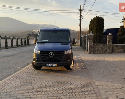 Синий Мерседес Sprinter, объемом двигателя 2.2 л и пробегом 252 тыс. км за 26474 $, фото 13 на Automoto.ua