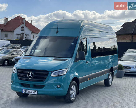 Синий Мерседес Sprinter, объемом двигателя 3 л и пробегом 101 тыс. км за 69500 $, фото 1 на Automoto.ua