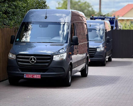 Синий Мерседес Sprinter, объемом двигателя 2.2 л и пробегом 146 тыс. км за 24863 $, фото 1 на Automoto.ua