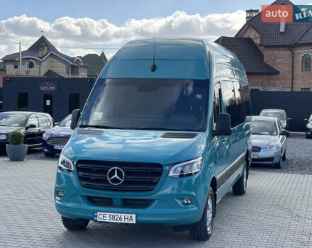 Синий Мерседес Sprinter, объемом двигателя 3 л и пробегом 101 тыс. км за 69500 $, фото 2 на Automoto.ua