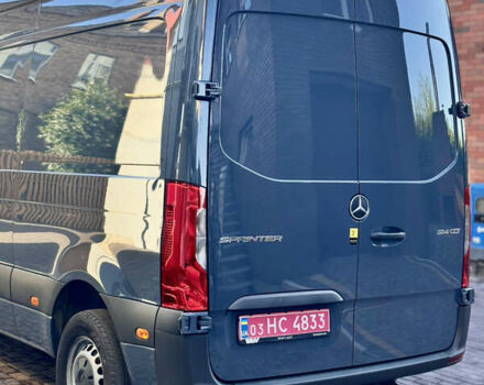 Синий Мерседес Sprinter, объемом двигателя 2.2 л и пробегом 146 тыс. км за 24863 $, фото 2 на Automoto.ua