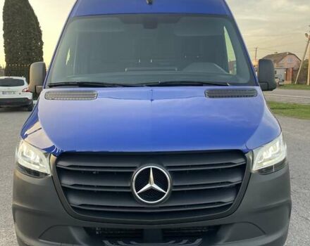 Синий Мерседес Sprinter, объемом двигателя 1.95 л и пробегом 296 тыс. км за 29550 $, фото 3 на Automoto.ua