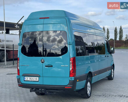 Синий Мерседес Sprinter, объемом двигателя 3 л и пробегом 101 тыс. км за 69500 $, фото 10 на Automoto.ua