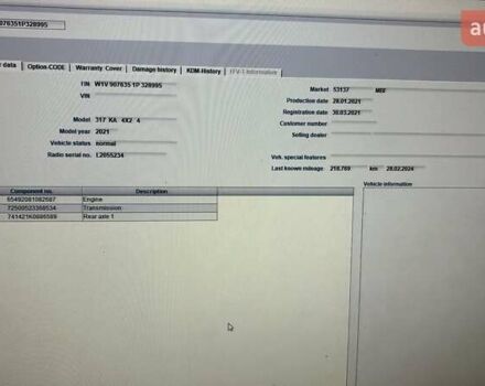 Синий Мерседес Sprinter, объемом двигателя 1.95 л и пробегом 296 тыс. км за 29550 $, фото 82 на Automoto.ua