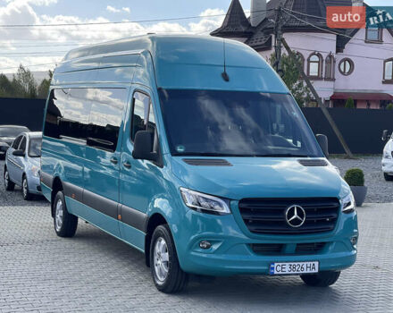 Синий Мерседес Sprinter, объемом двигателя 3 л и пробегом 101 тыс. км за 69500 $, фото 4 на Automoto.ua