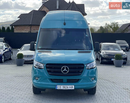 Синий Мерседес Sprinter, объемом двигателя 3 л и пробегом 101 тыс. км за 69500 $, фото 3 на Automoto.ua