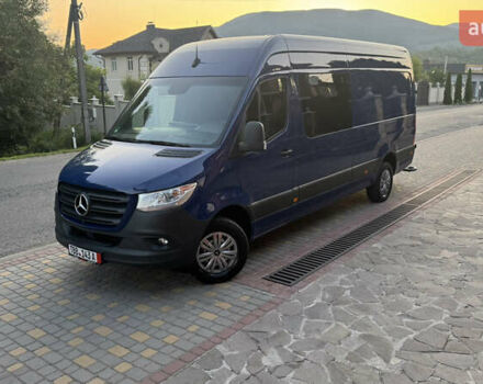 Синий Мерседес Sprinter, объемом двигателя 1.95 л и пробегом 184 тыс. км за 34900 $, фото 10 на Automoto.ua