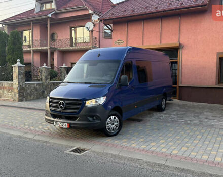 Синий Мерседес Sprinter, объемом двигателя 1.95 л и пробегом 184 тыс. км за 34900 $, фото 5 на Automoto.ua