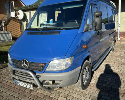 Синій Мерседес Sprinter, об'ємом двигуна 2.7 л та пробігом 98 тис. км за 10500 $, фото 1 на Automoto.ua