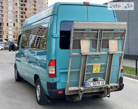 Синий Мерседес Sprinter, объемом двигателя 2.2 л и пробегом 228 тыс. км за 11950 $, фото 4 на Automoto.ua