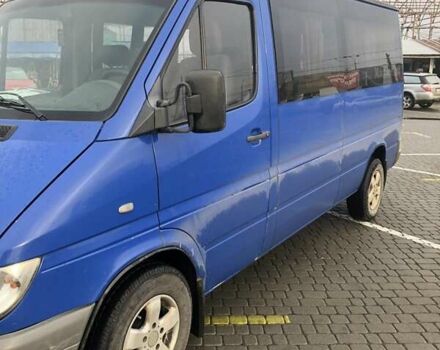 Синий Мерседес Sprinter, объемом двигателя 2.15 л и пробегом 495 тыс. км за 5900 $, фото 1 на Automoto.ua