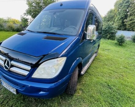 Синій Мерседес Sprinter, об'ємом двигуна 3 л та пробігом 468 тис. км за 12300 $, фото 20 на Automoto.ua