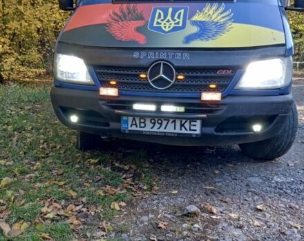Синій Мерседес Sprinter, об'ємом двигуна 2.1 л та пробігом 400 тис. км за 9500 $, фото 8 на Automoto.ua