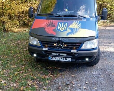 Синій Мерседес Sprinter, об'ємом двигуна 2.1 л та пробігом 400 тис. км за 9500 $, фото 6 на Automoto.ua