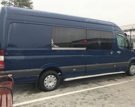 Синий Мерседес Sprinter, объемом двигателя 3 л и пробегом 630 тыс. км за 13500 $, фото 3 на Automoto.ua