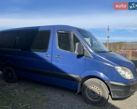 Синий Мерседес Sprinter, объемом двигателя 2.2 л и пробегом 900 тыс. км за 12000 $, фото 13 на Automoto.ua