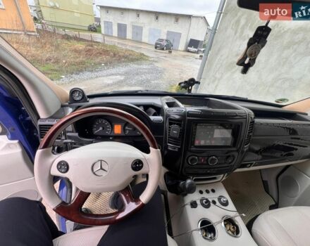 Синий Мерседес Sprinter, объемом двигателя 2.2 л и пробегом 224 тыс. км за 33000 $, фото 19 на Automoto.ua