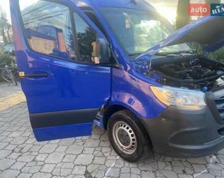 Синий Мерседес Sprinter, объемом двигателя 2.2 л и пробегом 161 тыс. км за 22800 $, фото 10 на Automoto.ua