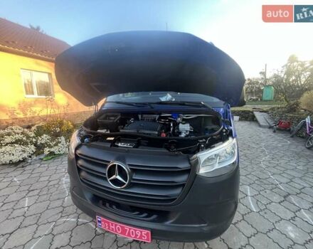 Синий Мерседес Sprinter, объемом двигателя 2.2 л и пробегом 161 тыс. км за 22800 $, фото 2 на Automoto.ua